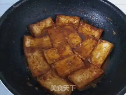Make Garlic chili tofu step 6