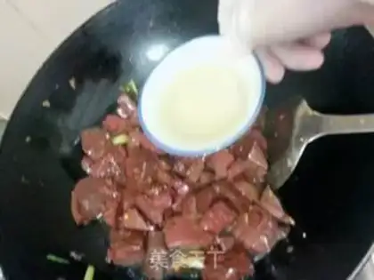 Make Fried pig blood step 14