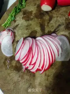 Make Jealousy and radish step 1