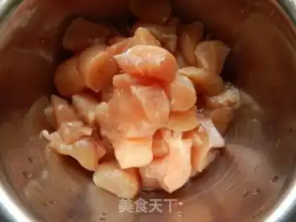 Make The time chicken string step 1