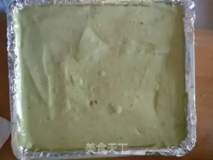 Make Tea cheese cream cake step 5