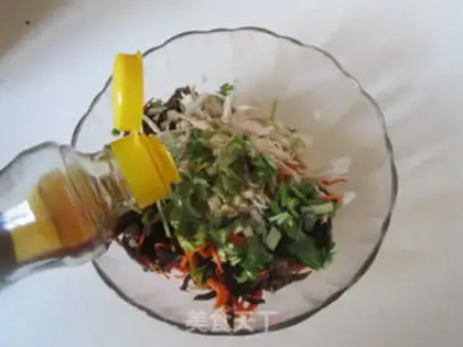 Make Woodworms with chicken silk step 7