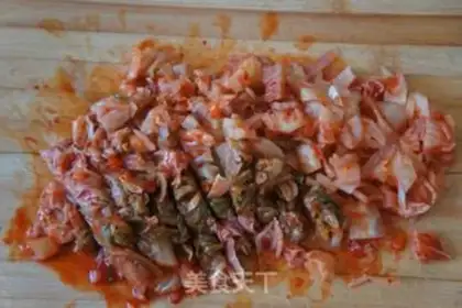 Make Korean pickles step 2