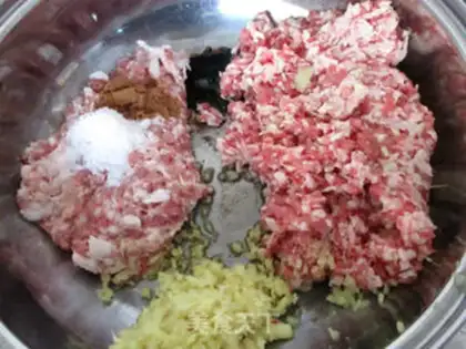 Make Double dumplings step 0
