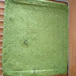 Make Tea cheese cream cake step 8