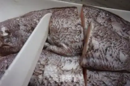 Make Home-burned halibut step 3