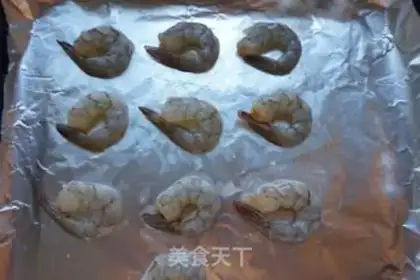 Make Flower shrimp step 4