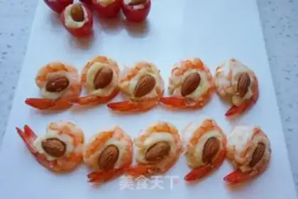 Make Flower shrimp step 8