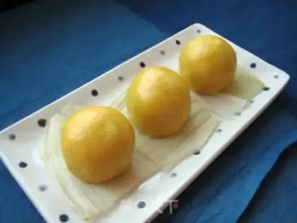 Make Yellow rice sticky bean bag step 18