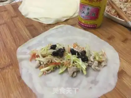 Make Spring burrito sprouts step 18