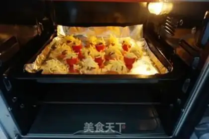 Make Flower shrimp step 11
