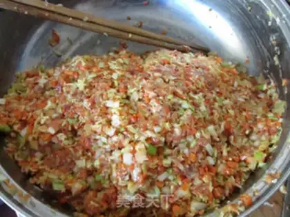 Make Double dumplings step 9