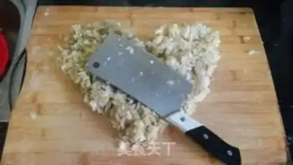Make Pork pickles and dumplings step 1