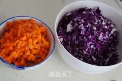 Make Yuanbao lantern dumplings step 1