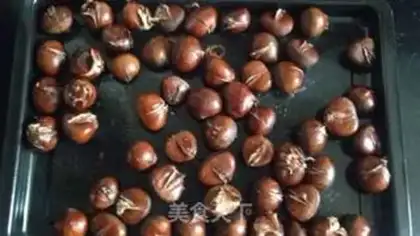 Make Baked chestnuts step 4
