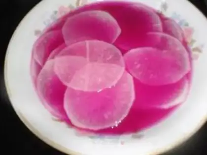 Make The radish step 4