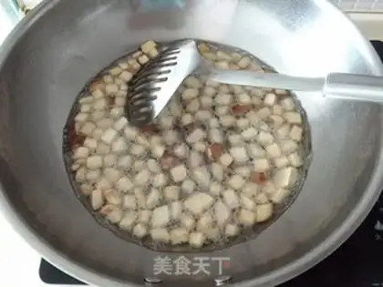 Make Soft pumpkin sesame ball step 4