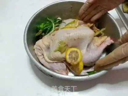 Make Lemon pickle chicken step 1