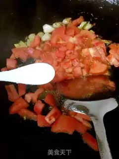Make Tomato egg noodles step 5