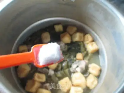 Make Sour tofu sour crumbs step 6