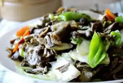 Make Fried mushrooms step 4