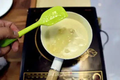 Make Mirror cake step 4