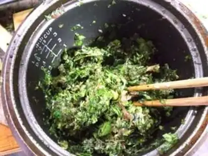 Make Scrambled mushrooms and meat dumplings step 2