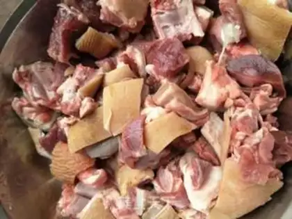 Make Yellow lamb step 0