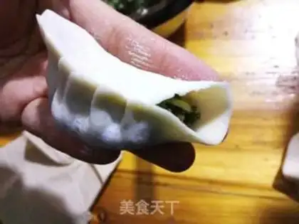 Make Scrambled mushrooms and meat dumplings step 6