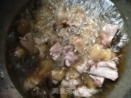 Make Yellow lamb step 1