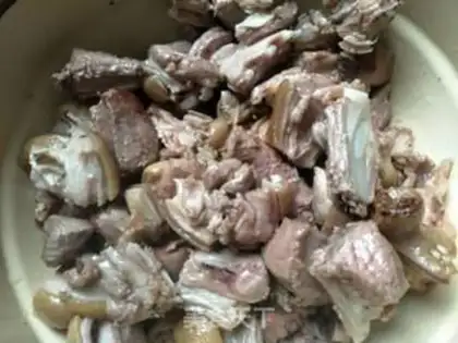 Make Yellow lamb step 2