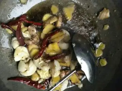 Make Yellow lamb step 4