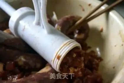 Make Homemade sausages step 1