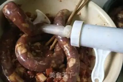 Make Homemade sausages step 2