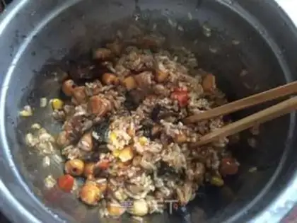 Make The rice duck step 9