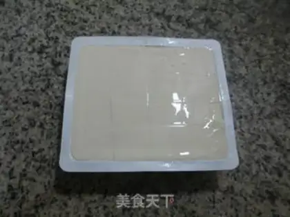 Make Oyster tofu step 1