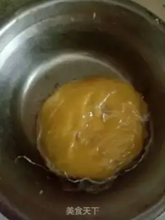 Make Flower bean cake step 3