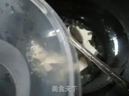 Make Oyster tofu step 3