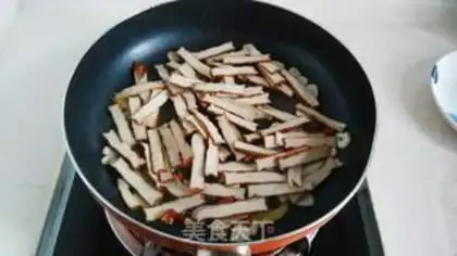 Make Scrambled Dutch beans step 4
