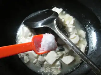 Make Oyster tofu step 7