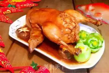 Make The rice duck step 20