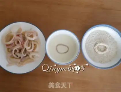 Make Fried squid rings step 6