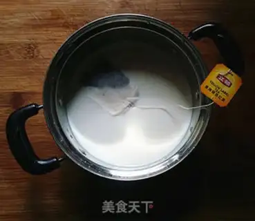 Make Bean milk tea step 2