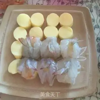 Make Shrimp tofu step 0
