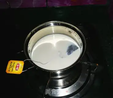 Make Bean milk tea step 3