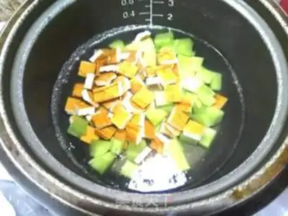 Make Peanut and rice step 2