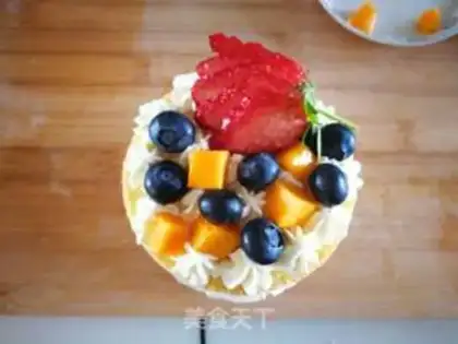 Make Fruitless cake step 10