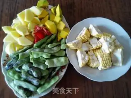 Make Northeast stew step 1