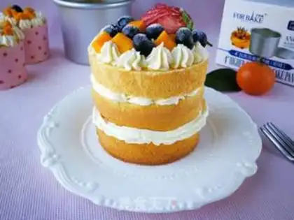 Make Fruitless cake step 11