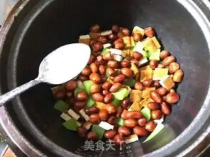 Make Peanut and rice step 5